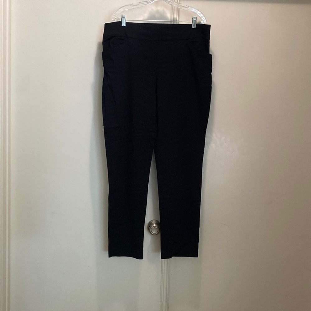 Chicos Women’s Stretch Pants, 2 pairs, size 3